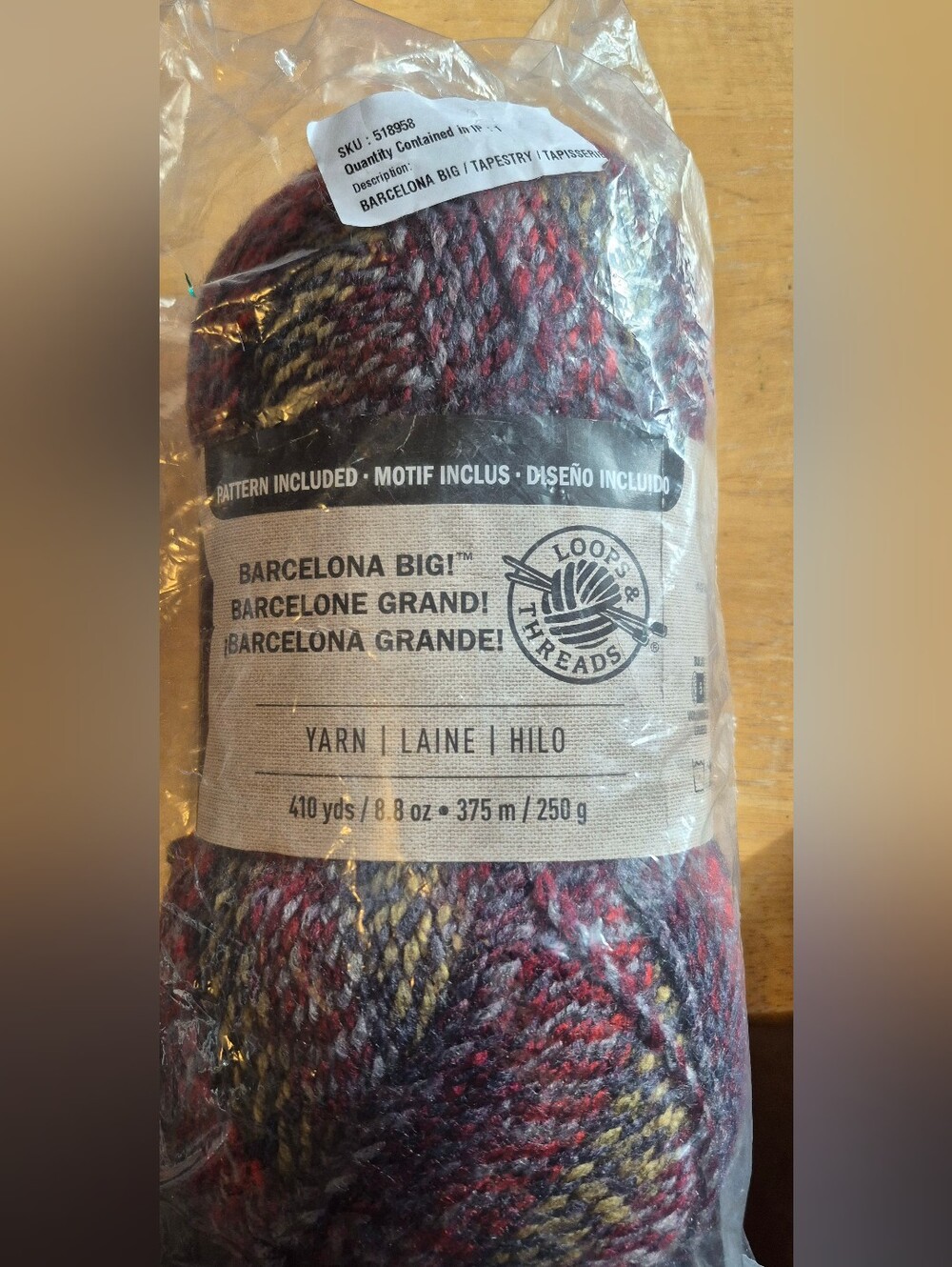 Barcelona Big Yarn In The Color Tapestry